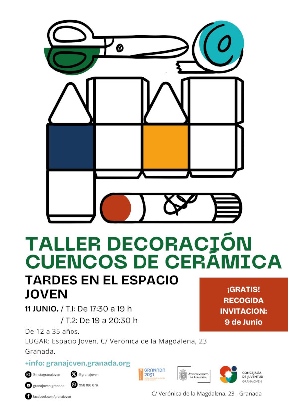 ©Ayto.Granada: Enredate: Tardes en el Espacio. DECORACION DE CERMICA